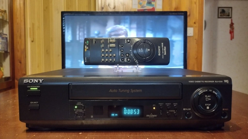 SONY SLV-E120 VIDEOREGISTRATORE REVISIONATO CON TELECOMANDO ORIGINALE - Immagine 2 di 4