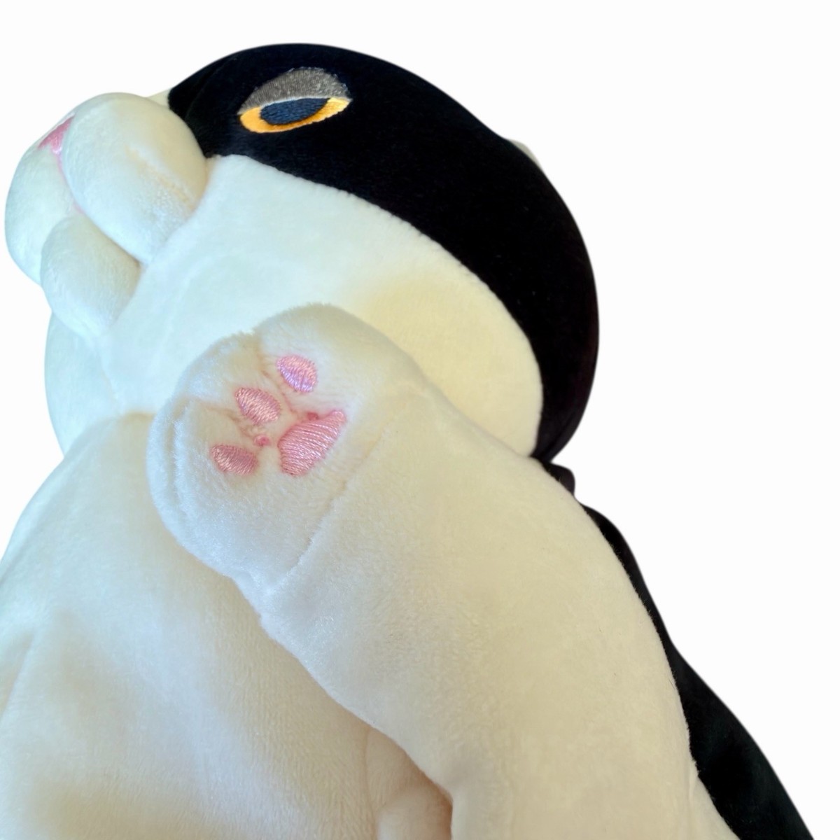 Shinada Global Mochineko Plush Toy Hachiware Large White Cat Japan