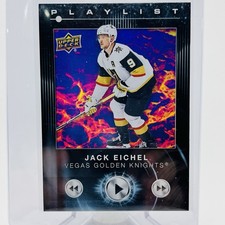 Jack Eichel #PL-15 2024-25 Upper Deck Playlist Series 2 Vegas Golden Knights