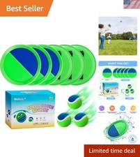 Kids Toys - Outdoor Games for Kids, Toss and Catch Ball Set with 6 Paddles 3 ...