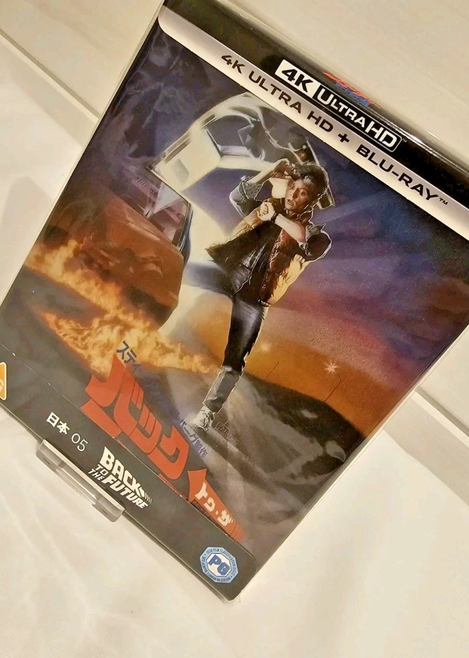 Back To The Future - 4K UHD Blu-ray  Steelbook (JAPANESE ARTWORK) - Image 2 of 3