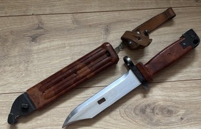 Russian USSR bakelite bayonet sheath hanging knife with Izhevsk marking. 1965