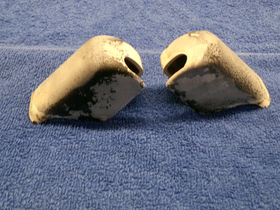 1973 - 1977 Chevy El Camino GMC Sprint Tail Gate Tailgate Hinge Covers Trim 73 Foto 4 de 4