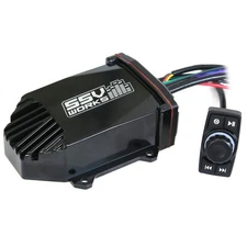 SSV Works Bluetooth Rocker Switch with Aux-Input 200-WP-MRB2R