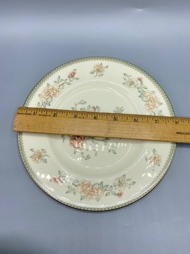 set of 10 footed cups & saucers 1977 Minton Jasmine MINT, Wedding place settings - Picture 13 of 24