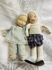Vintage Pair Shackman Japan Sleepy Baby Doll Series 1957 1958