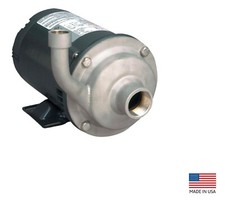 STRAIGHT CENTRIFUGAL PUMP - Stainless Steel - 3/4" In - 1/2" Out - 115/230V/1P