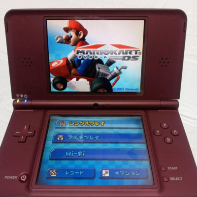 Nintendo DSi LL XL DS Burgundy Wine Red Console Used Tested NTSC-J