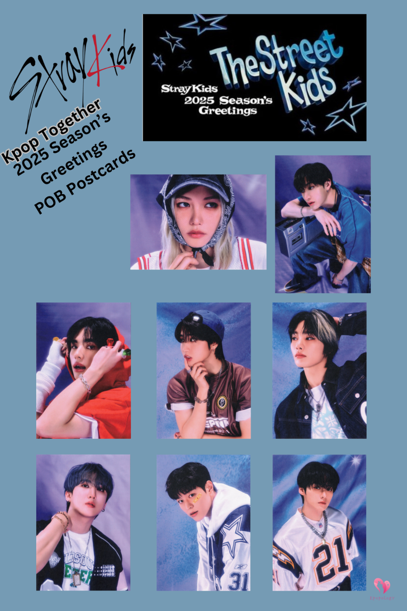 Stray Kids 2025 Seasons Greetings Street Kids Kpop Together POB