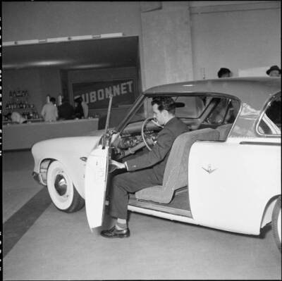 23rd Geneva International Motor Show, Switzerland 1953 Historic Old Photo