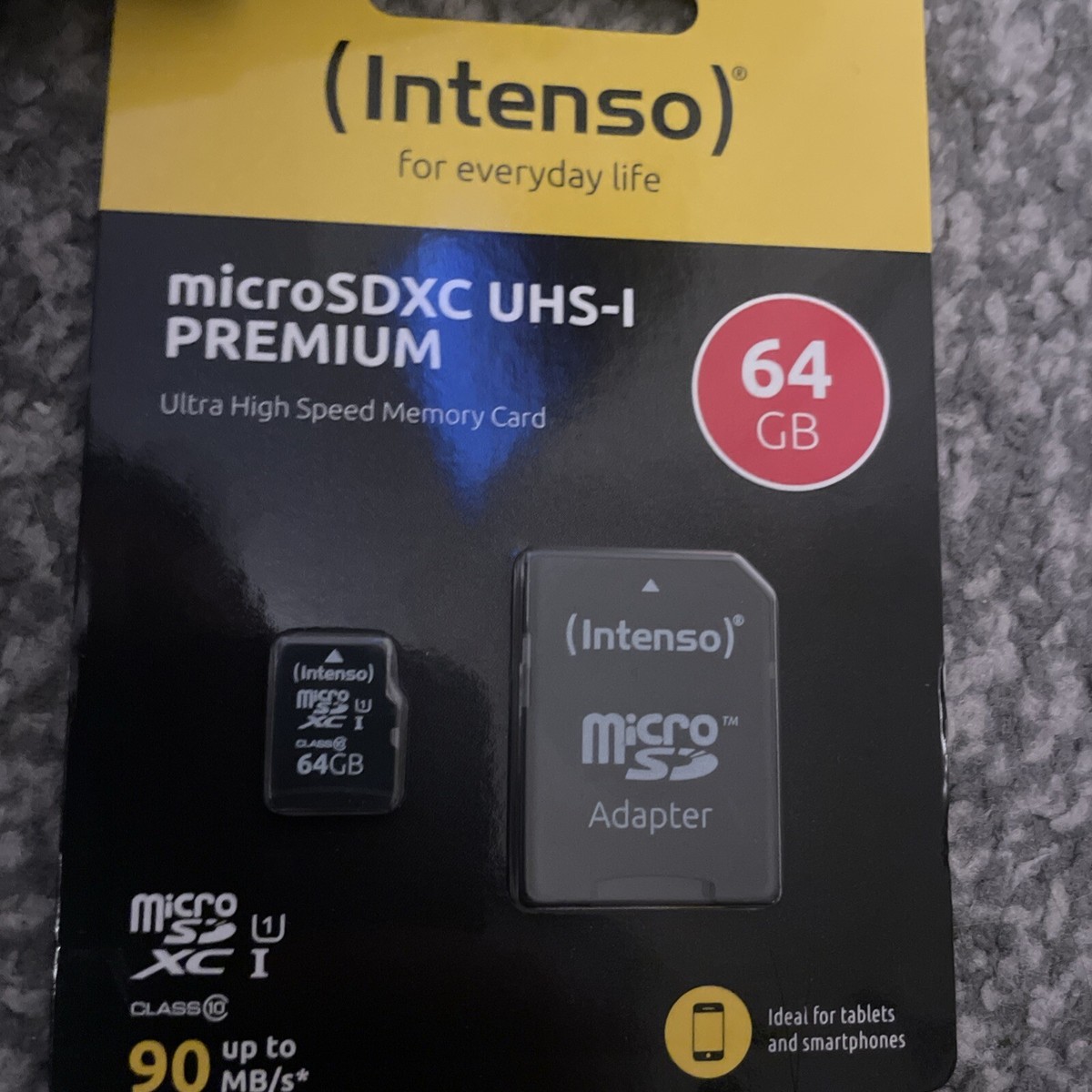 Intenso MicroSDHC Speicherkarte 16 GB UHS-I Class 10 – Schockresistent, Wasserdicht, Röntgensicher, Für Smartphone, Tablet, Kamera