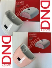 NEW DND CORDLESS – Rechargeable UV/Led Lamp - YOUR CHOICE OF PINK OR WHITE!