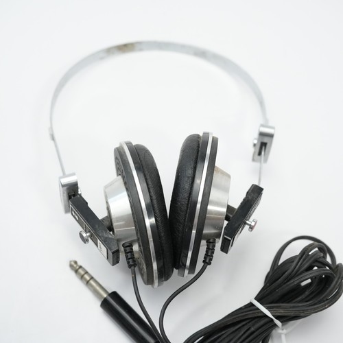 UNTESTED Vintage Pioneer SE-6 Stereo Headphones - Beautiful 1980's Retro MCM - Picture 2 of 4