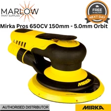 Mirka Pros 650CV 150mm DA Air Sander 5mm Orbit -  Central Vacuum