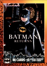 A8599- 1992 Batman Returns Topps UK Card #s 1-88+ -You Pick- 15+ FREE US SHIP