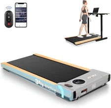 Electric Treadmill 4mph w/LED Display & Remote Control, 2.5HP Treadmill Machine