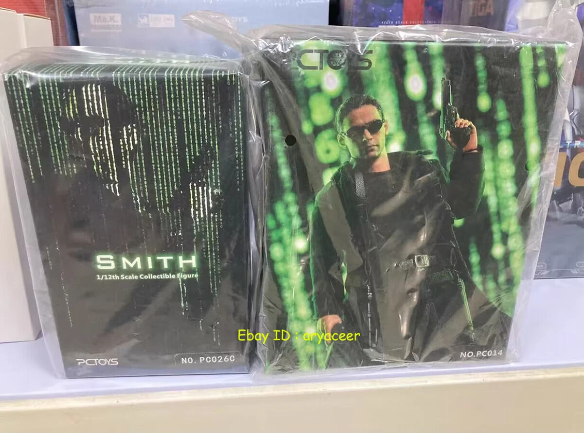 PCTOYS The Matrix 1/12 Neo 1.0 + Smith Virus PC014+026C Figure Model In Stock