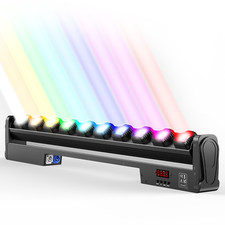 Luce rondella testa mobile oscillante punto 250W 10LED DMX RGBW illuminazione discoteca party club