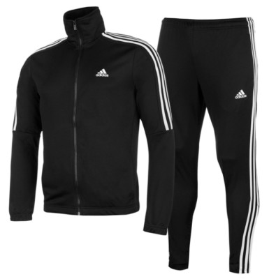 adidas three stripe jogger suit mens