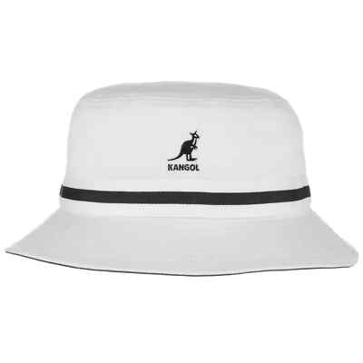 KANGOL Stripe Lahinch Baumwollhut Fischerhut Hut Bucket Hat Stoffhut