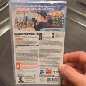 MONOPOLY + MOLOPOLY Madness for Nintendo Switch New Video Game NES Cartridge NEW