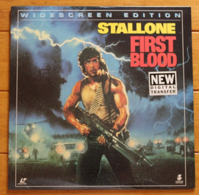 FIRST BLOOD [NEW LASERDISC] SEALED LD WIDESCREEN SYLVESTER STALLONE [57 ...