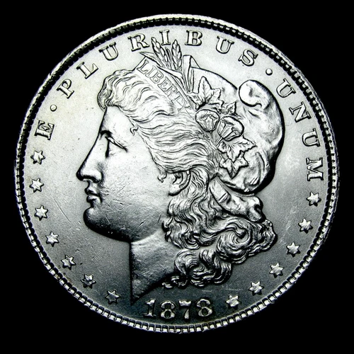 1878 Rev '79 Morgan Dollar Silver  ---- Gem BU Stunning Coin ---- #737P