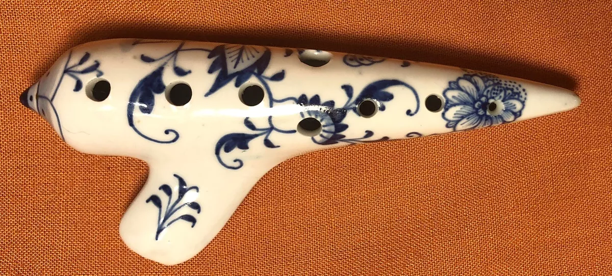 Porcelain ocarina deals