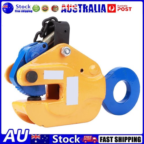 2200LB Vertical Plate Clamp with Spring - Secure Easy Lifting