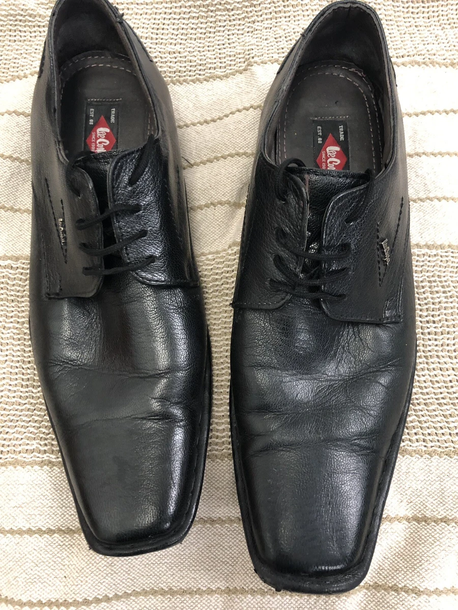 Lee cooper leather shoes deals