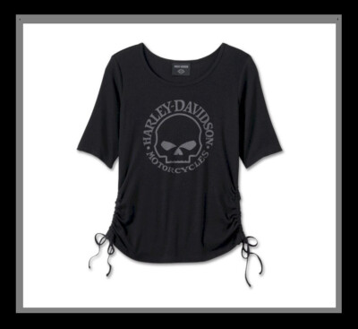 Maglietta Donna Con Scheletro Rock - Shirtzshop - Nero, Taglia L
