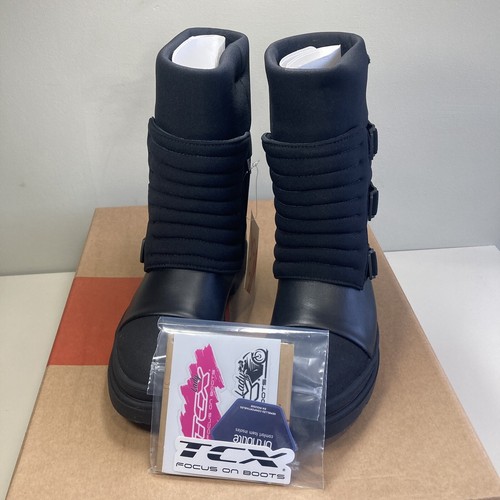 TCX Freyja WP Womens Waterproof Motorcycle Touring Boot Black Leather UK 4 EU 37 - Picture 6 of 19