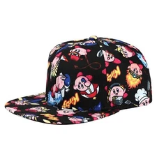 Bioworld Kirby Sublimated AOP Snapback Hat NEW