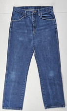 Vintage Rustler Blue Denim Jeans Made in USA 32x30