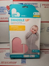 Love To Dream Swaddle Up Sleep Sack S Small Pink Cotton 1.0 TOG 8- 13 lbs
