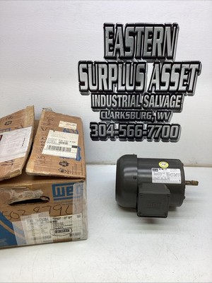 WEG Industrial Motor 00136ES3EB56 1HP 208-230/460V FR. B56 NIB