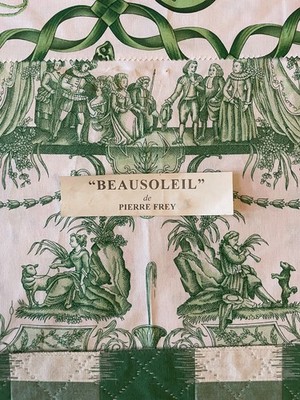 Vintage French PIERRE FREY BEAUSOLEIL Collection Sample Lot of 3 25'' x 24'' PF4