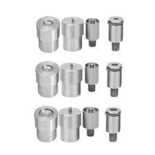 Snap Fasten Leather Craft Moulds Rivets Hand Press Tool for Craft Enthusiasts