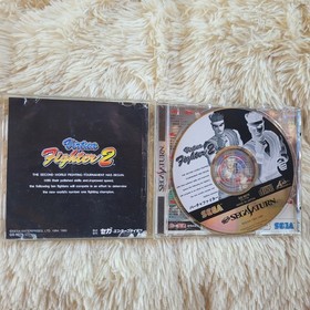 3 Sega Saturn Games,Virtua Fighter, Virtua Fighter 2, Fighters Megamix, Vintage 