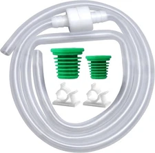 SonTiy Soap Dispenser Extension Tube Kit Silicone Sink