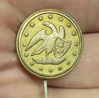 Navy Coat Pre Civil War Button Pin