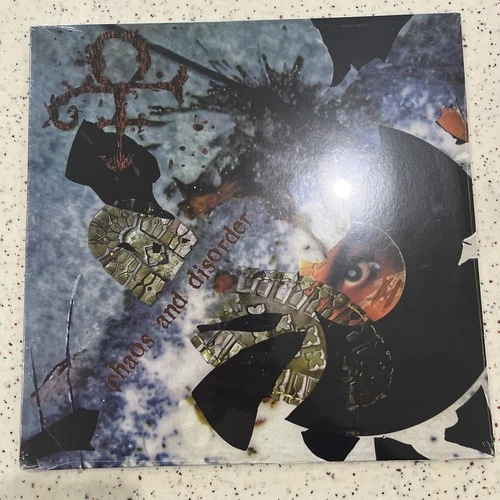 Prince : Chaos And Disorder Vinyl record sealed with imperfect sleeve pictured