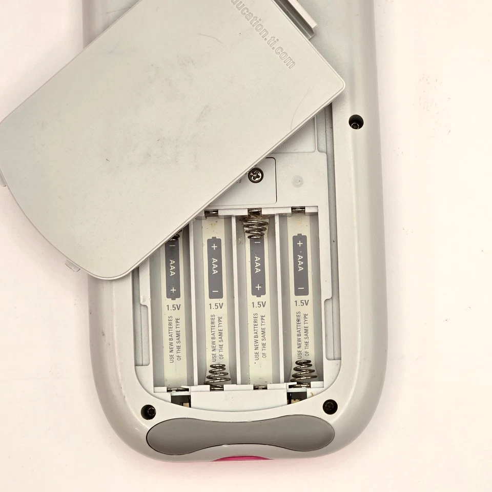 TI-84 Plus Silver Edition Pink Graphing Calculator W/ Cable & Cover Tested - Image 3 of 4