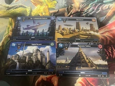 Star Wars Unlimited VIP Bases (set of 4) Galactic Championship 2025