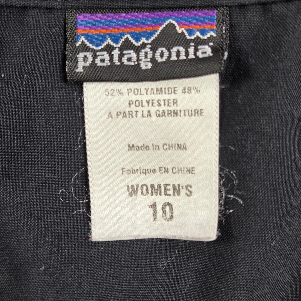 Pantalones de Senderismo Patagonia Intercontinental Talla 10 Negro Bootcut Gorpcore Normcore Foto 3 de 4
