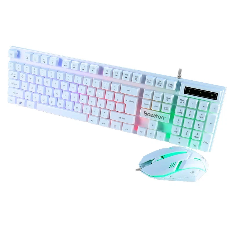 Gaming Keyboard and Mouse and Tactile Backlight - Image 3 of 4