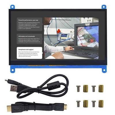 1024x600 7   -Kompatibles Display Touchscreen Panel für Raspberry Displ3482