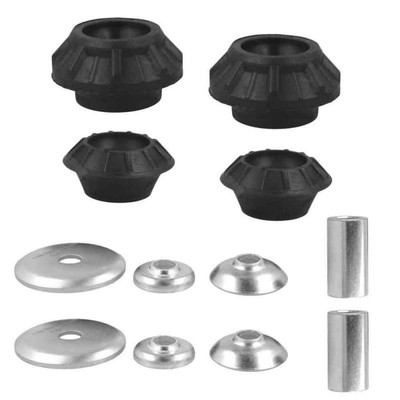 4 Domlager hinten Reparatur Satz Premium paßt für VW Golf 1 Caddy Jetta Scirocco