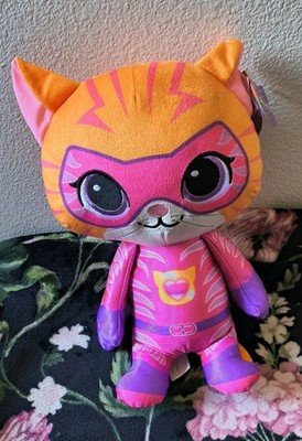 Large 15''  Super Kitties- Ginny Plush- 15''- Disney JR. New W/Tags