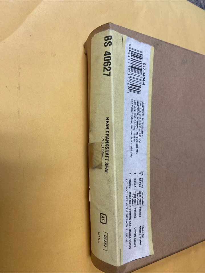 BS 40627 Engine Crankshaft Seal Kit Rear! Free Shipping! - Image 2 of 3